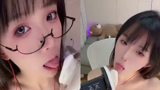 抖音【灵儿助眠/灵儿asmr】付费会员助眠课程50部视频合集③_无水印